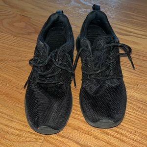 Black Nike sneakers